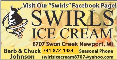 Swirls Ice Cream Banner